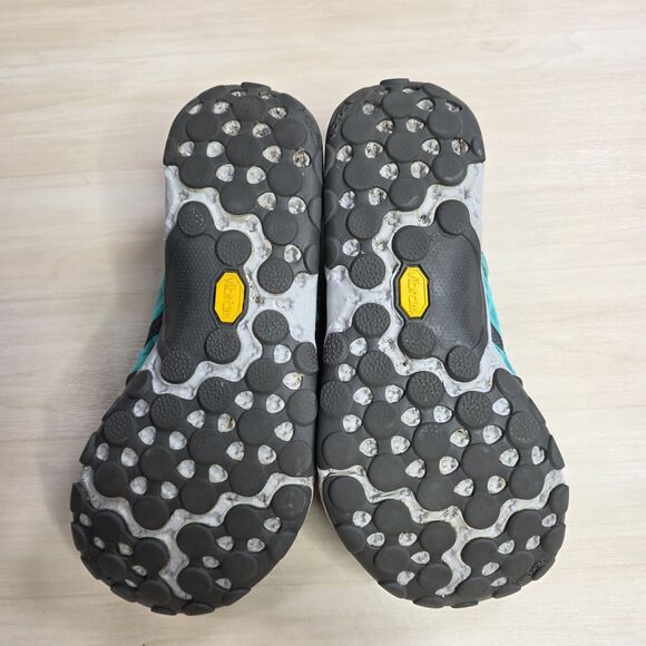 New Balance Minimus Trail Running Shoes Vibram Sole Green WT10CG Womens Size 7.5 - Picture 4 of 11